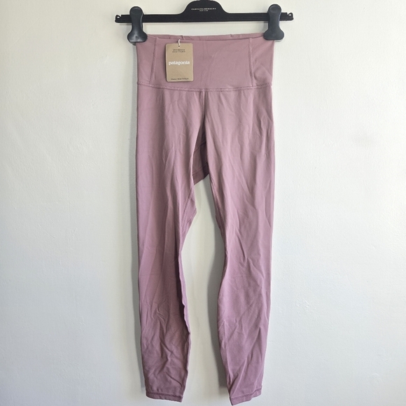 New Patagonia W'S Maipo 7/8  Evening Mauve Tights Leggings NWT XS - Picture 4 of 8